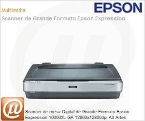E10000XL-GA - Scanner de mesa Digital de Grande Formato Epson Expression 10000XL GA 12800x12800dpi A3 Artes Grficas