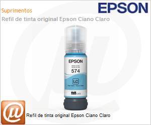 T574520-AL - Refil de tinta original Epson Ciano Claro
