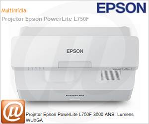 V11HA08520 - Projetor Epson PowerLite L750F 3600 ANSI Lumens WUXGA
