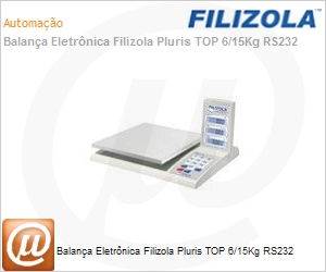 4009781 - Balana Eletrnica Filizola Pluris TOP 6/15Kg RS232