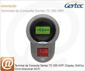 004.0896.4 - Terminal de Consulta Gertec TC 505 WIFI Display Grfico Omni-direcional Wi-Fi