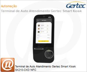 40001298 - Terminal de Auto Atendimento Gertec Smart Kiosk SK210-CKD NFC 