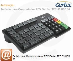 408522 - Teclado para Desktop PC PDV Gertec TEC 55 USB 