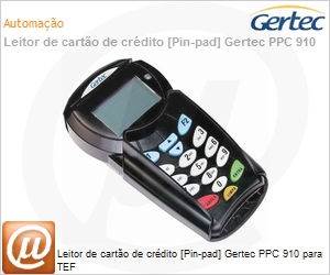 700.0094.6 - Leitor de carto de crdito [Pin-pad] Gertec PPC 910 para TEF