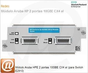 J9149A - Mdulo Aruba HPE 2 portas 10GBE CX4 al (para Switch E2910)