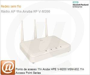J9468A - Ponto de acesso 11n Aruba HPE V-M200 MSM-802.11n Access Point Series