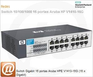 J9560A - Switch Gigabit 16 portas Aruba HPe V1410-16G (16 x Gigabit)