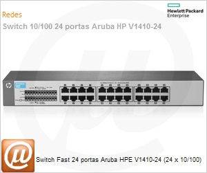 J9663A - Switch Fast 24 portas Aruba HP V1410-24 (24 x 10/100)