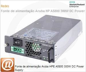 JC090A - Fonte de alimentao Aruba HPE A5800 300W DC Power Supply