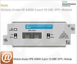 JC092B - Mdulo Aruba HPE A5800 2-port 10-GBE SFP+ Module