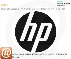 JC173A - Mdulo Aruba HPE A6600 2p OC-3/1p OC-12 POS HIM Module