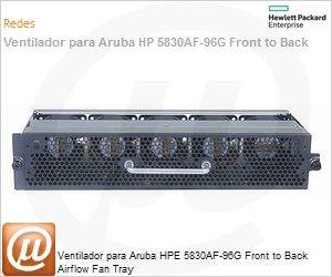 JC696A - Ventilador para Aruba HPe 5830AF-96G Front to Back Airflow Fan Tray