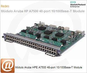 JD198B - Mdulo Aruba HPE A7500 48-port 10/100Base-T Module