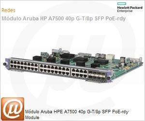 JD228B - Mdulo Aruba HPE A7500 40p G-T/8p SFP PoE-rdy Module