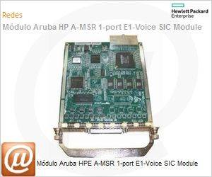 JD575A - Mdulo Aruba HPE A-MSR 1-port E1-Voice SIC Module