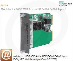 JE053A - Mdulo 1 x 10GB XFP Aruba HPE E4500 E4800 1-port 10-Gig XFP Module (Antigo 3Com 3C17768)
