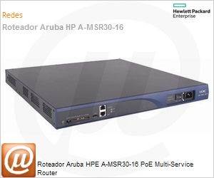 JF234A - Roteador Aruba HPE A-MSR30-16 PoE Multi-Service Router