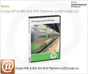 JF378A - Aruba HPE A-iMC Ent S/W Platform w/200-node Lic