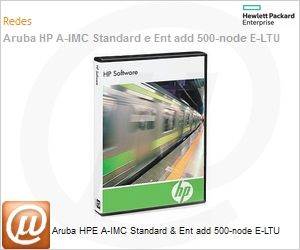 JF380AAE - Aruba HPE A-IMC Standard & Ent add 500-node E-LTU