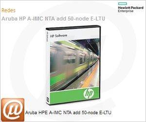 JF387AAE - Aruba HPE A-IMC NTA add 50-node E-LTU