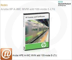 JF406AAE - Aruba HPE A-IMC MVM add 100-node E-LTU