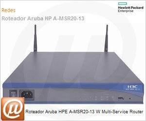 JF808A - Roteador Aruba HPE A-MSR20-13 W Multi-Service Router