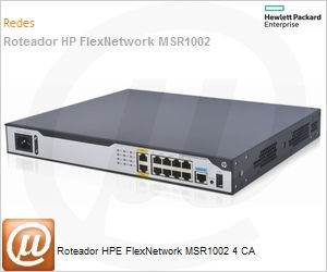 JG875A - Roteador HP FlexNetwork MSR1002 4 CA
