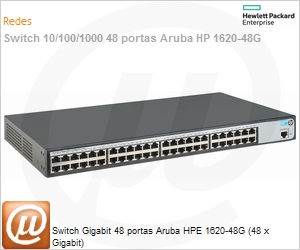 JG914A - Switch Gigabit 48 portas Aruba HP 1620-48G (48 x Gigabit)
