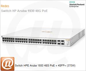 JL686A - Switch HPE Aruba 1930 48G PoE + 4SFP+ (370W)