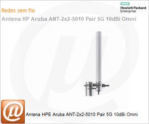 JW027A - Antena HPE Aruba ANT-2x2-5010 Pair 5G 10dBi Omni