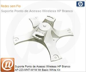 JW047A - Suporte Ponto de acesso Wi-Fi HPE Branco AP-220-MNT-W1W Mt Basic White Kit