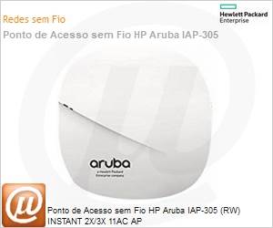 JX945A - Ponto de Acesso sem Fio HP Aruba IAP-305 (RW) INSTANT 2X/3X 11AC AP