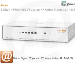 R8R44A - Switch Gigabit 05 portas HPE Aruba Instant On 1430 5G
