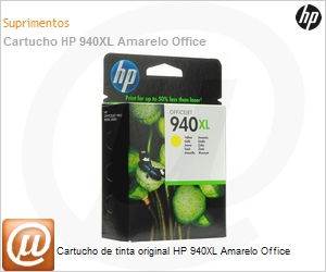 C4909AB - Cartucho de tinta original HP 940XL Amarelo Office