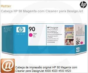 C5056A - Cabea de impresso original e Limpeza HP 90 Magenta PLUK