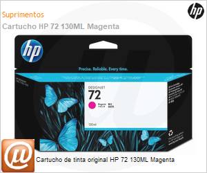 C9372AB - Cartucho de tinta original HP 72 130ML Magenta
