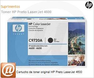 C9720A - Cartucho de toner original HP Preto LaserJet 4600