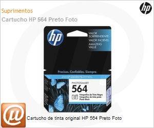 CB317WL - Cartucho de tinta original HP 564 Preto Foto