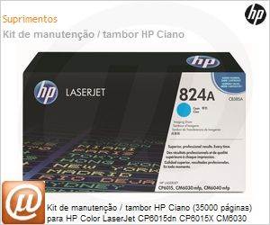 CB385A - Kit de manuteno / tambor HP Ciano (35000 pginas) para HP Color LaserJet CP6015dn CP6015X CM6030 CM6040F MFP
