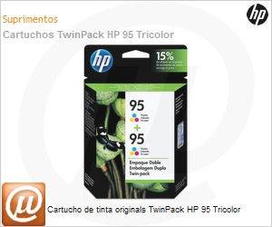 CD886FL - Cartucho de tinta originals TwinPack HP 95 Tricolor