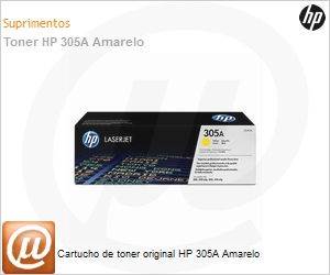 CE412AB - Cartucho de toner original HP 305A Amarelo