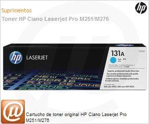 CF211A - Cartucho de toner original HP Ciano Laserjet Pro M251/M276