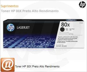 CF280XB - Toner HP 80X Preto Alto Rendimento