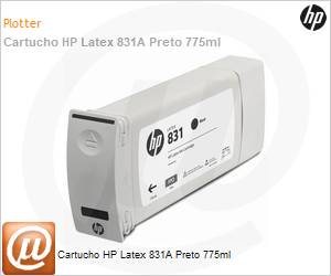 CZ682A - Cartucho de tinta original HP 831A Latex Preto 775ml 