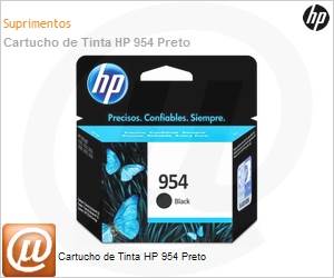 L0S59AB - Cartucho de tinta original HP 954 Preto