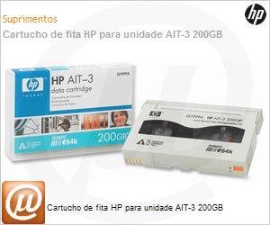 Q1999A - Cartucho de fita HP para unidade AIT-3 200GB