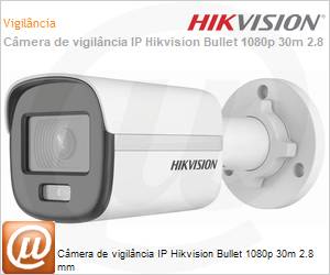 DS-2CD1027G0-L - Cmera de vigilncia IP Hikvision Bullet 1080p 30m 2.8 mm