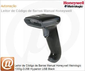 1300G-2USB - Leitor de Cdigo de Barras Manual Honeywell Metrologic 1300g-2USB Hyperion USB Black