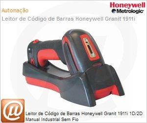 1911IER-3USB-5 - Leitor de Cdigo de Barras Honeywell Granit 1911i 1D/2D Manual Industrial Sem Fio