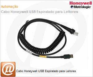 CBL-500-300-C00 - Cabo Honeywell USB Espiralado para Leitores